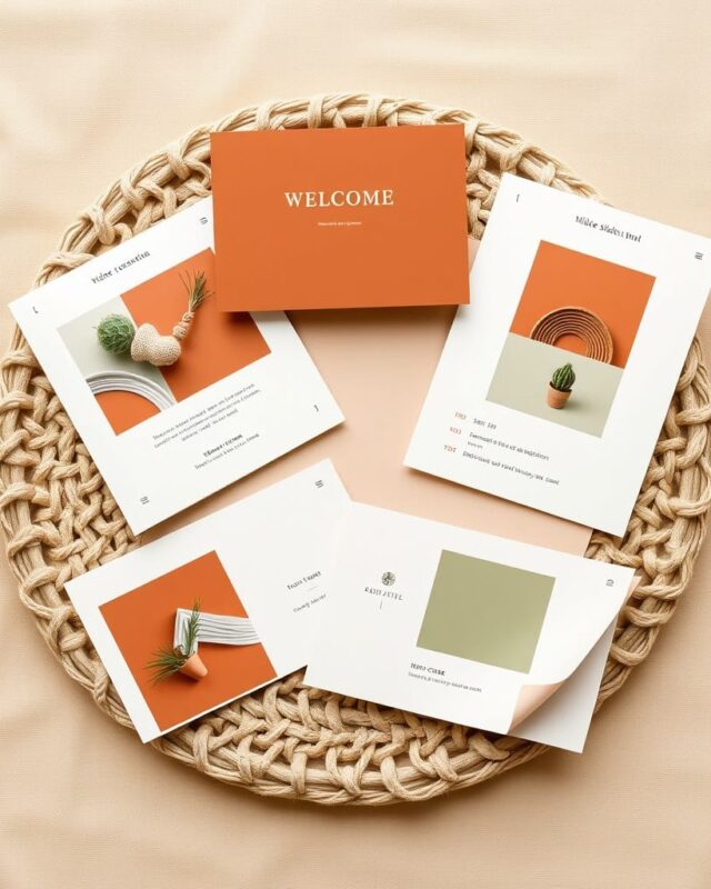 Minimalist Boho Google Slides