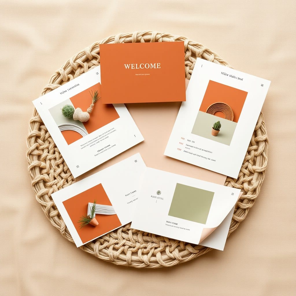 Minimalist Boho Google Slides