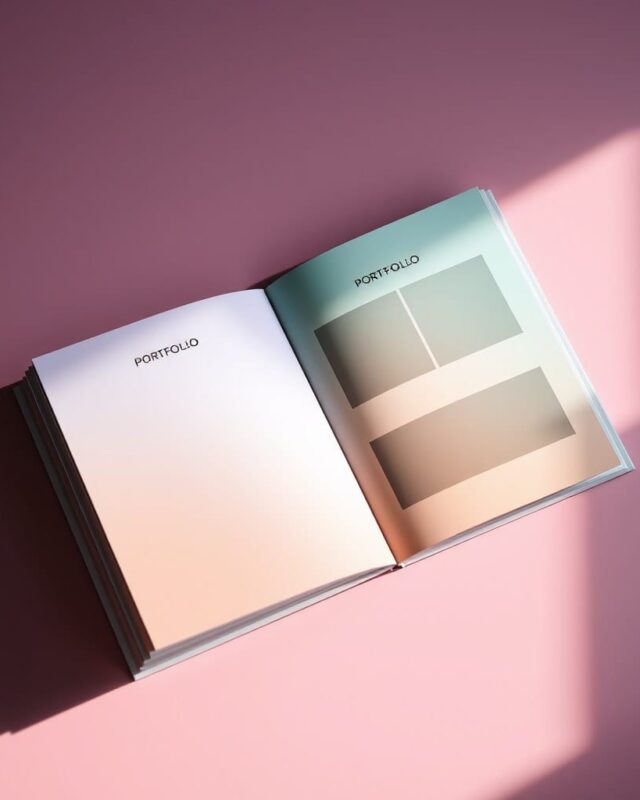 Pastel Gradient InDesign Brochure