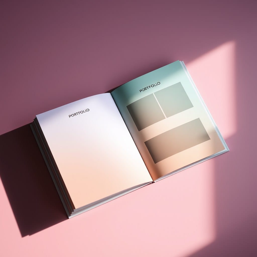 Pastel Gradient InDesign Brochure