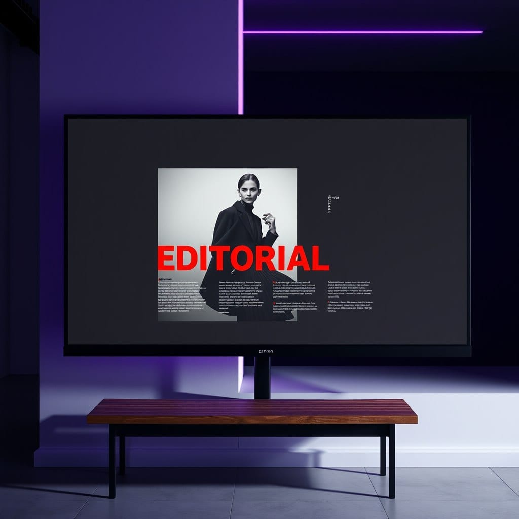Editorial Magazine Presentation
