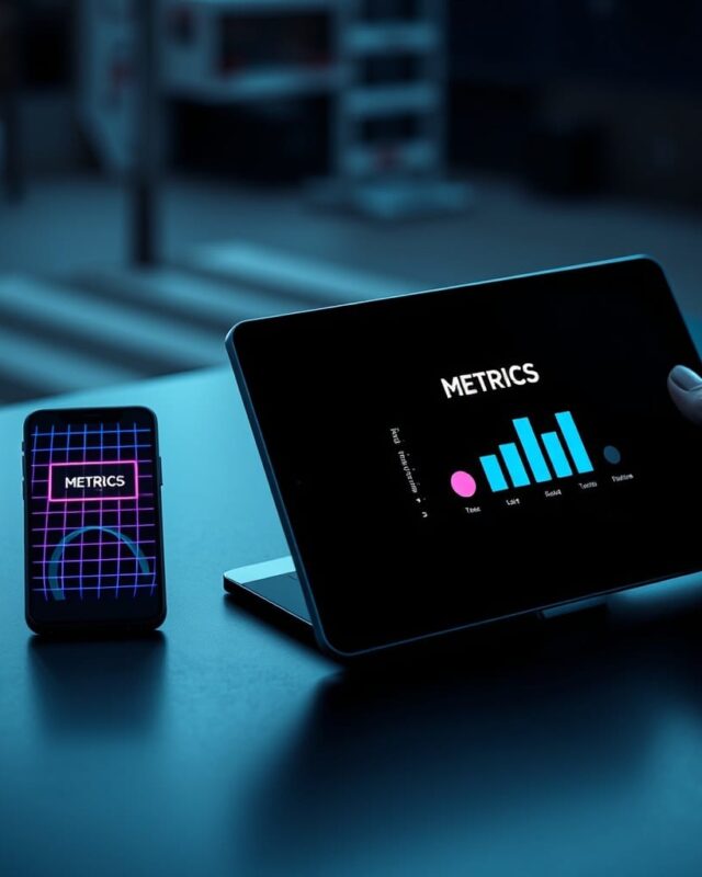 Neon Grid Keynote Deck